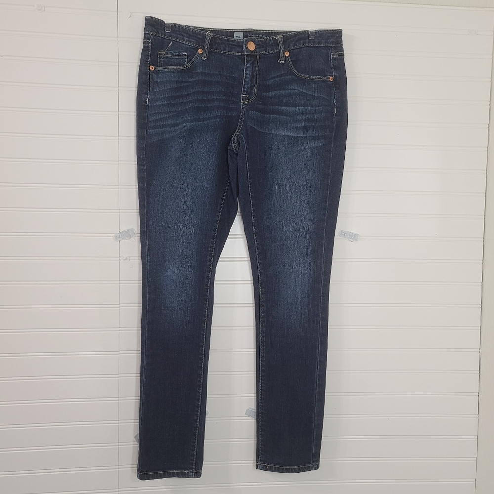 Mossino Modern Skinny Dark Acid Wash - Sz. 6SNew